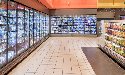 Supermarket display fridges and commercial cold storage